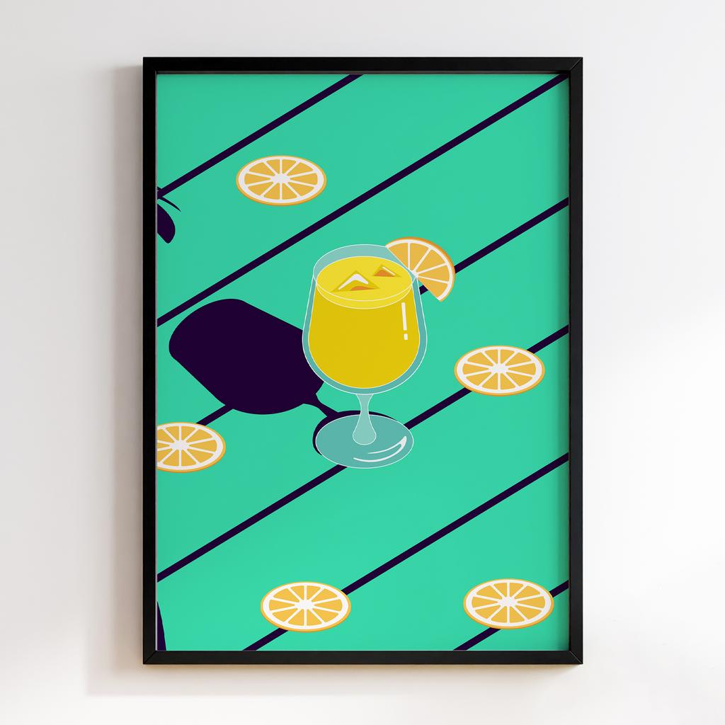 Постер Напої та Алкоголь DFT344