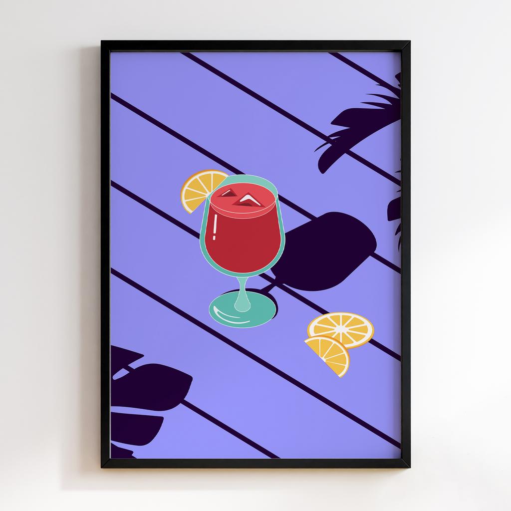 Постер Напої та Алкоголь DFT345