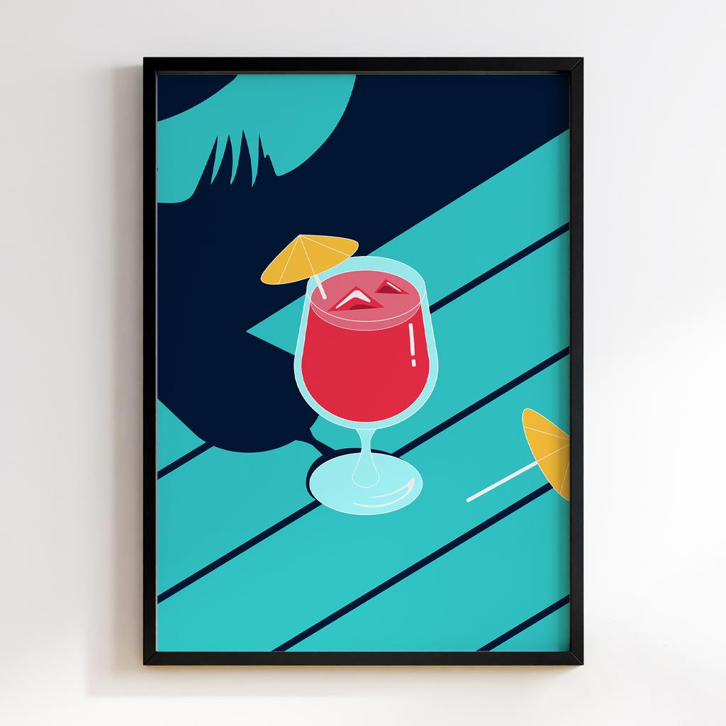 Постер Напої та Алкоголь DFT384