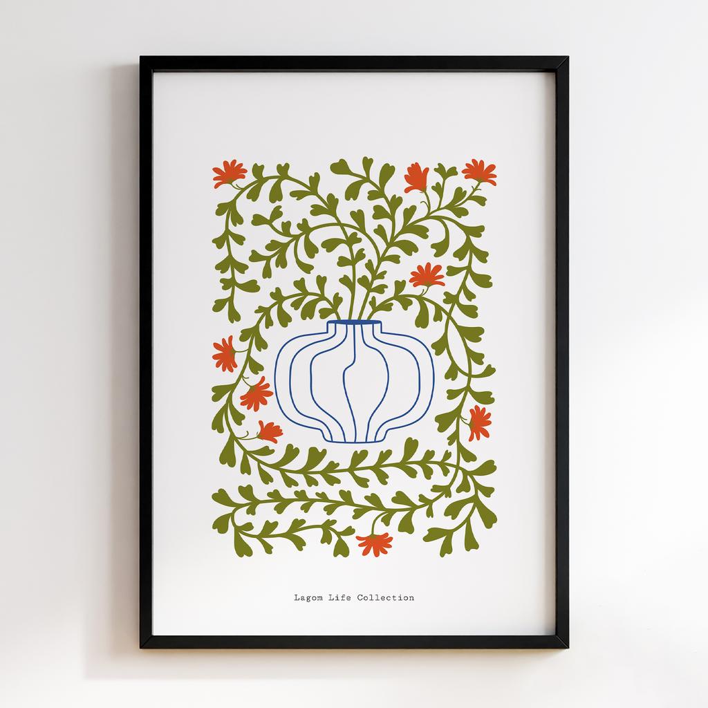 Постер Modern Flowers Art MF0010