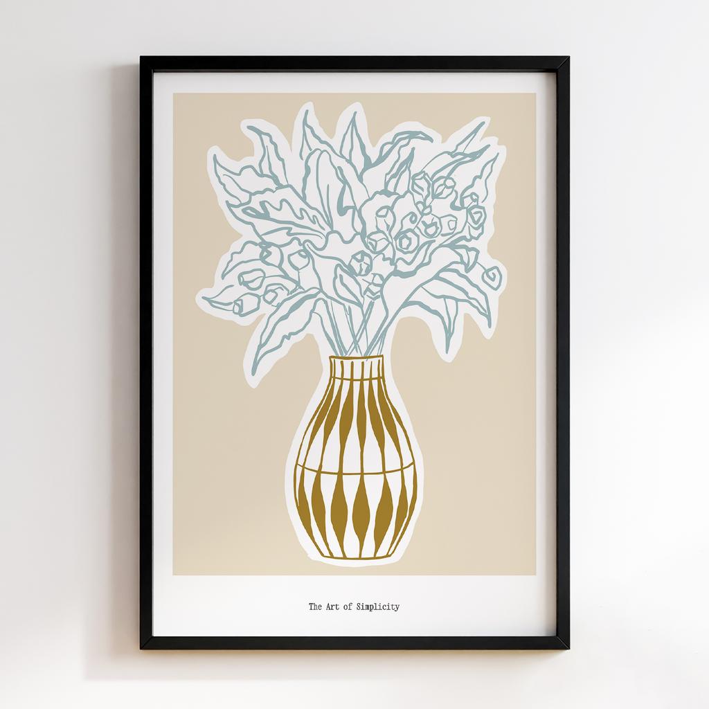 Постер Modern Flowers Art MF0023