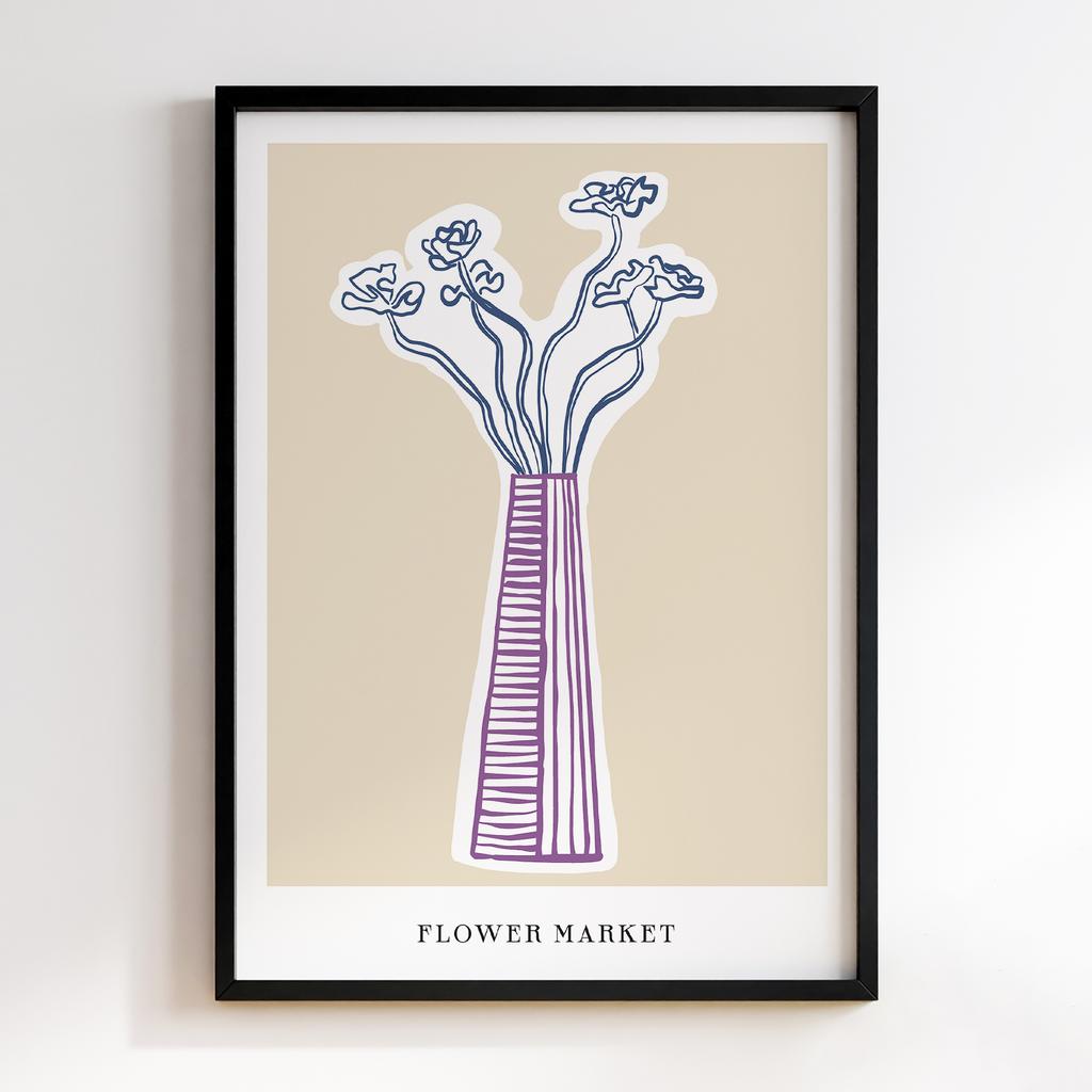 Постер Modern Flowers Art MF0026