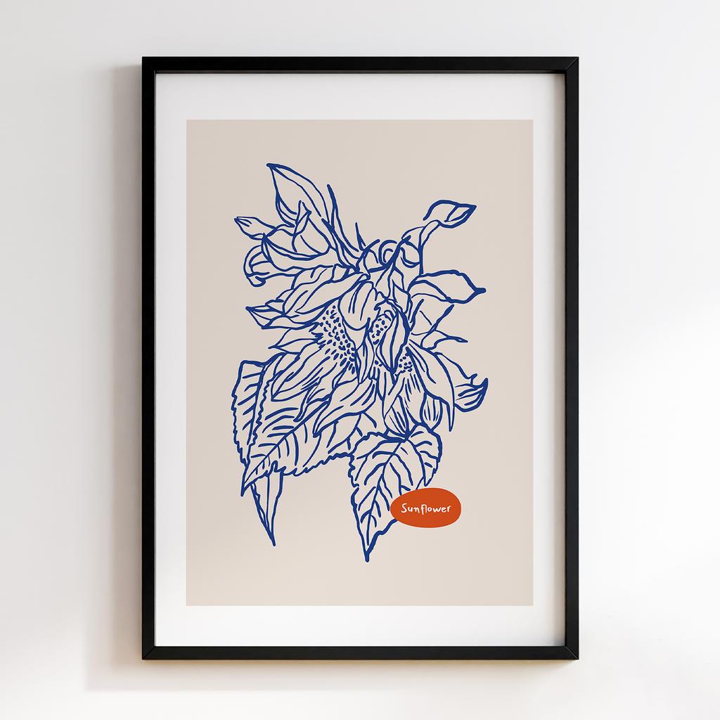 Постер Modern Flowers Art MF0226