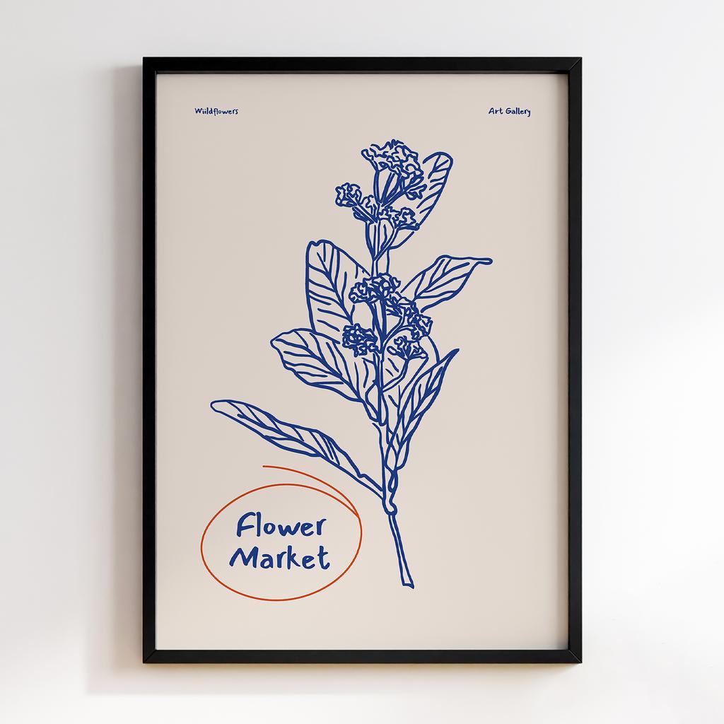 Постер Modern Flowers Art MF0227