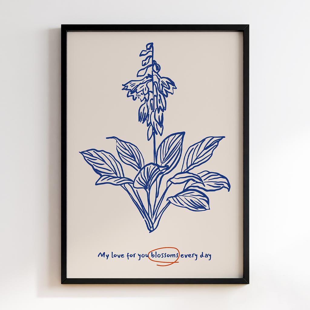 Постер Modern Flowers Art MF0233