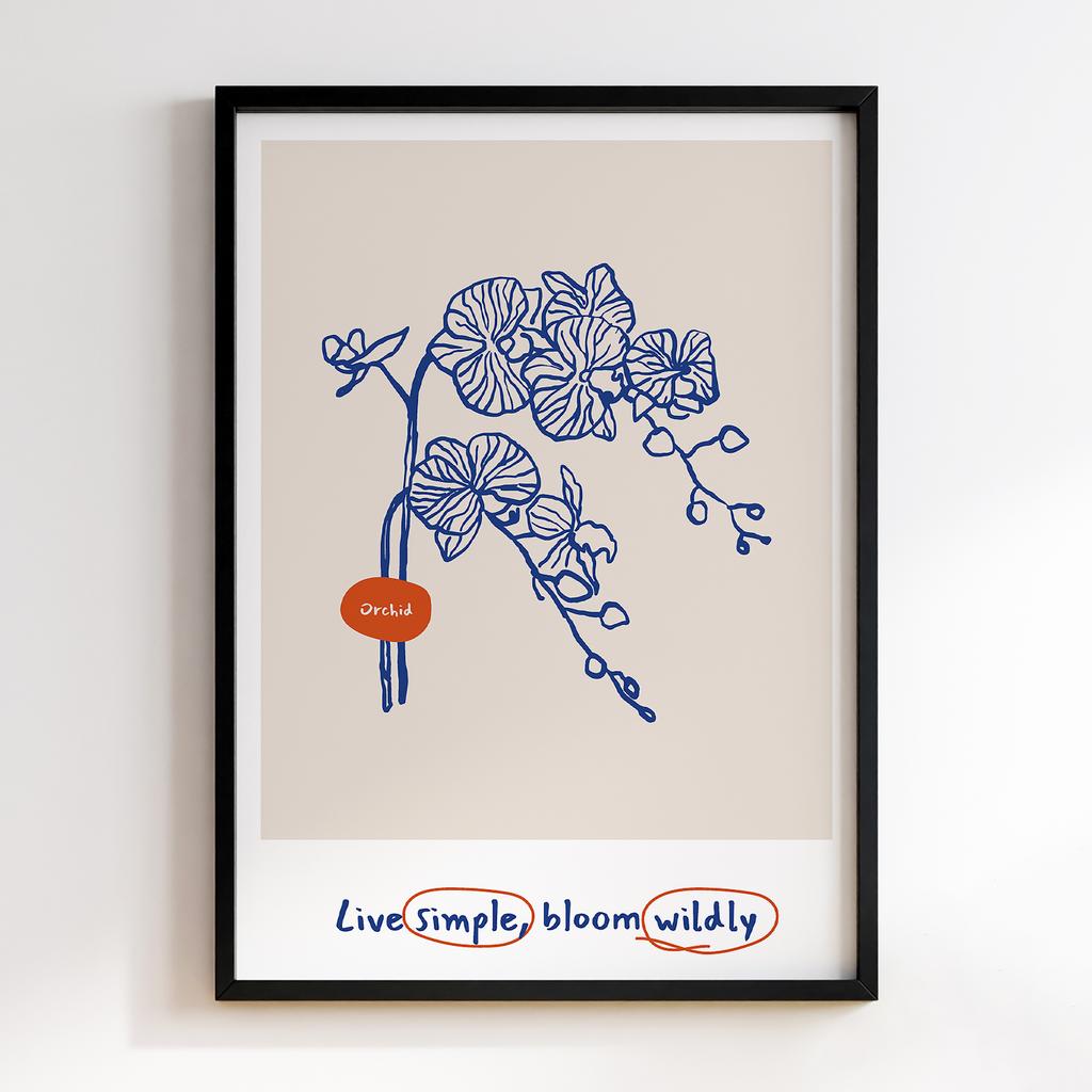 Постер Modern Flowers Art MF0246