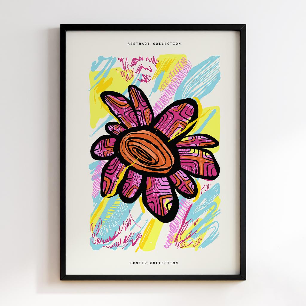 Постер Modern Flowers Art MF0508