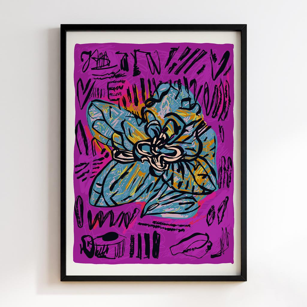 Постер Modern Flowers Art MF0510