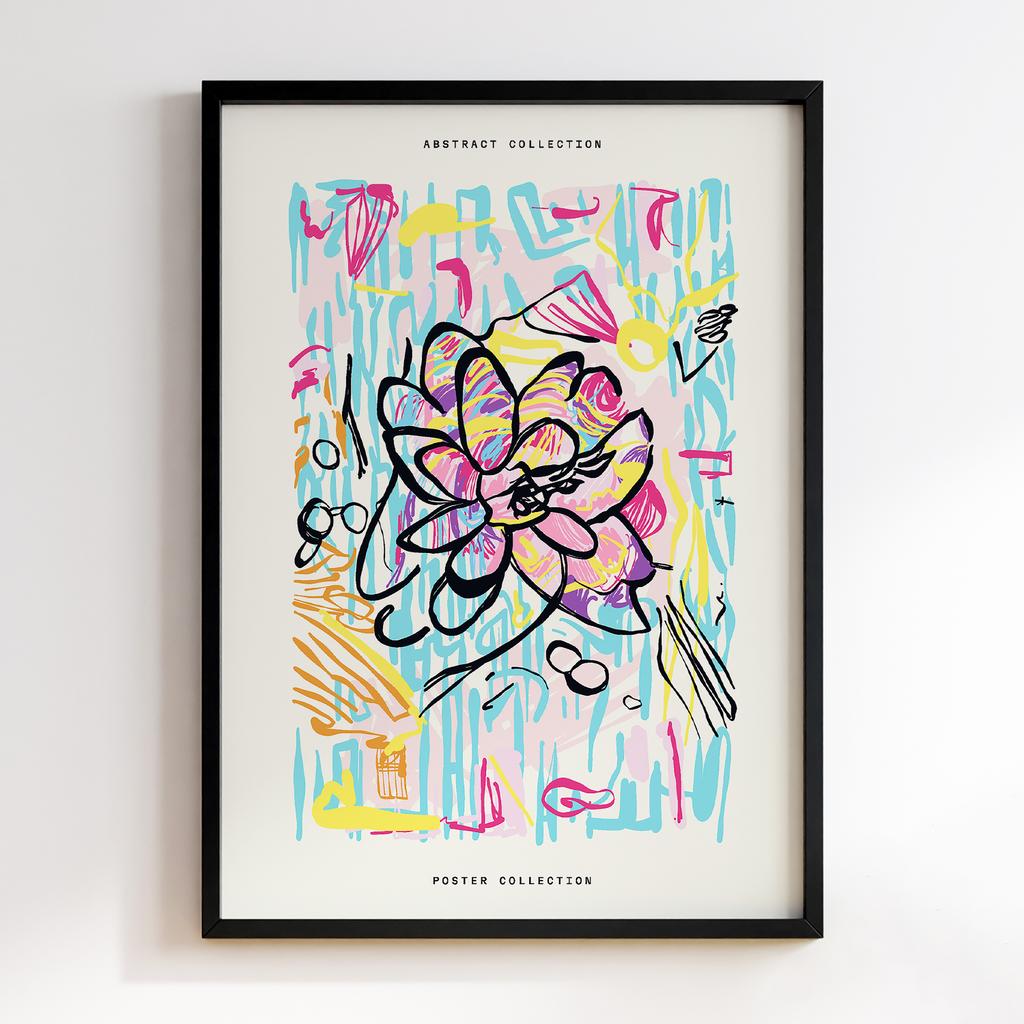 Постер Modern Flowers Art MF0518