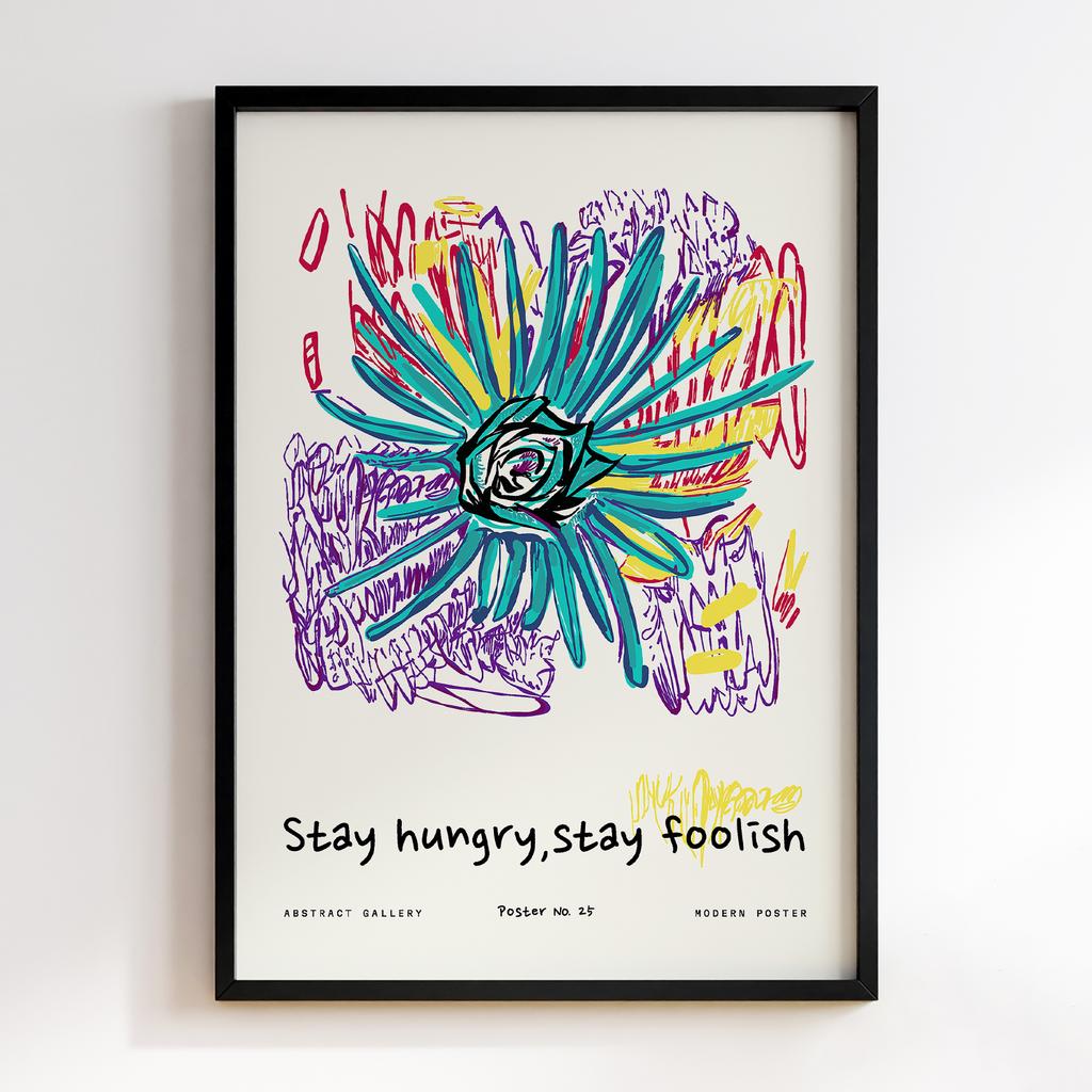 Постер Modern Flowers Art MF0524