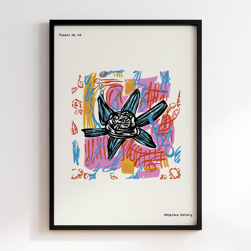 Постер Modern Flowers Art MF0528