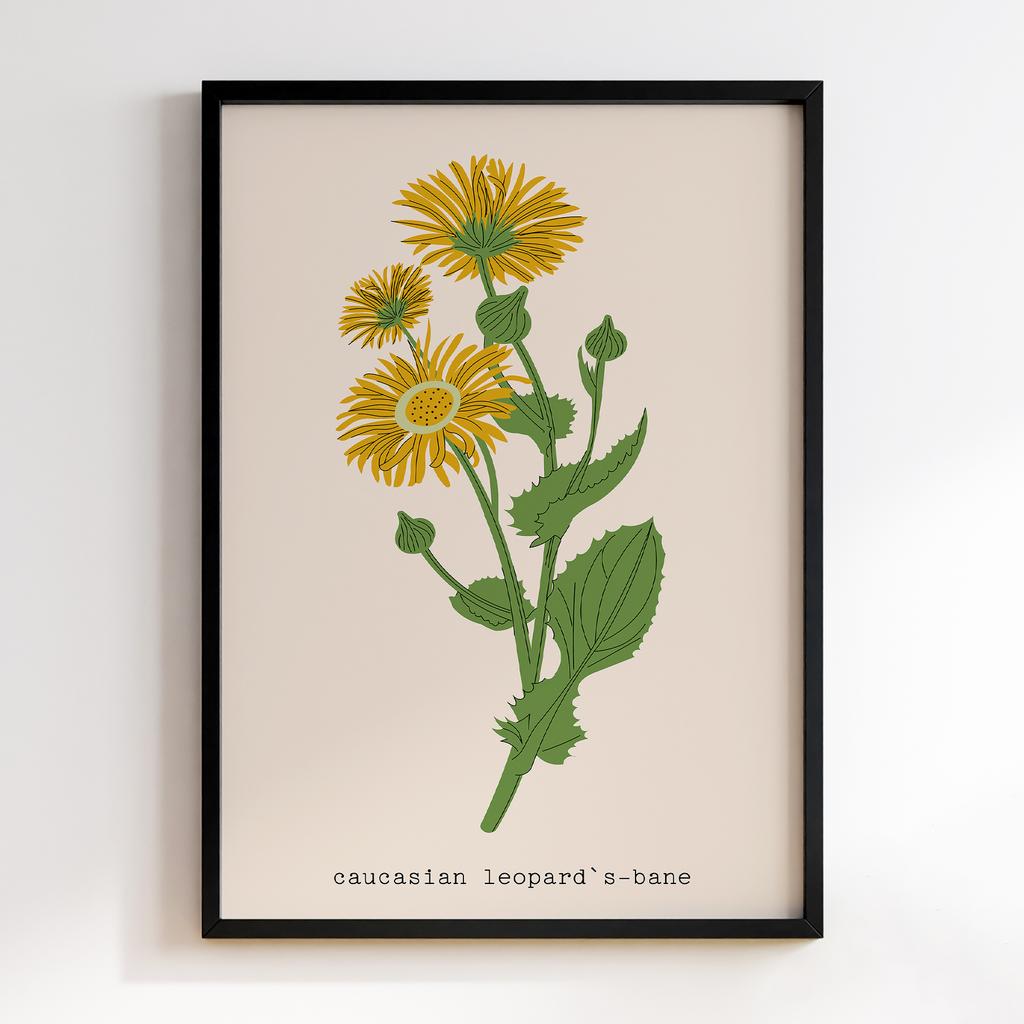 Постер Modern Flowers Art MF0949