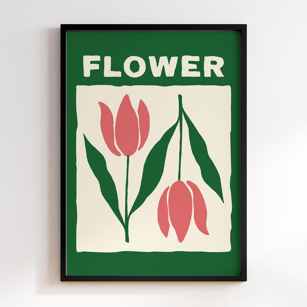 Постер Modern Flowers Art MF1013