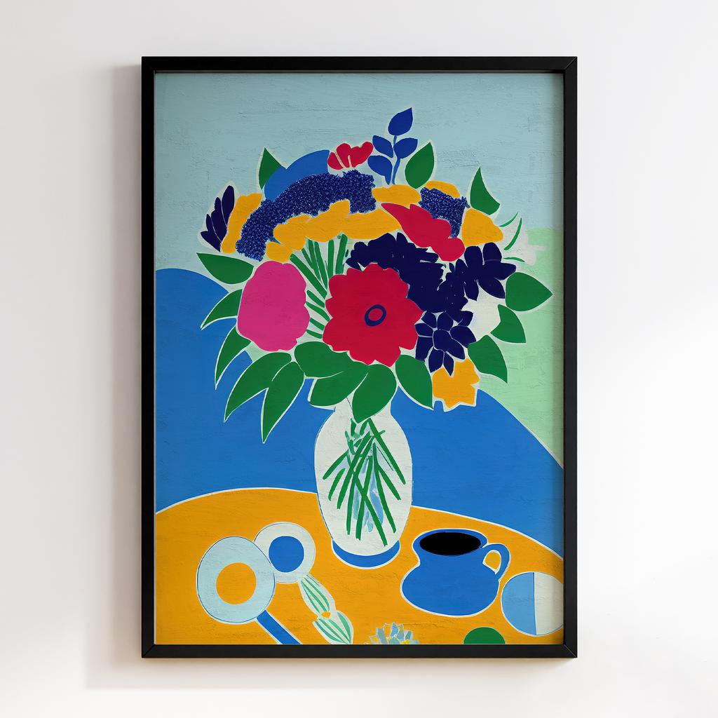 Постер Modern Flowers Art MF1016