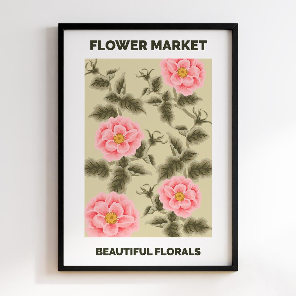 Постер Modern Flowers Art MF1019