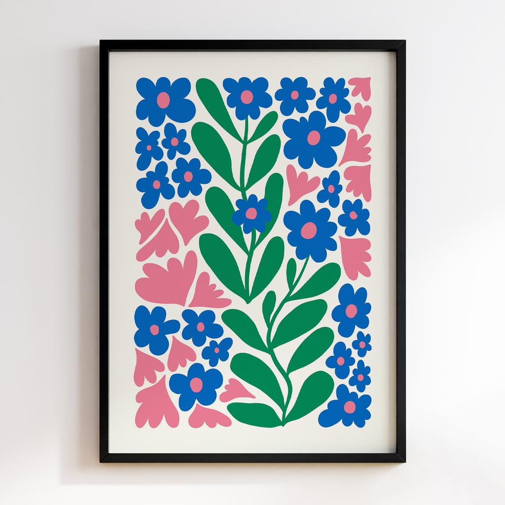 Постер Modern Flowers Art MF1039