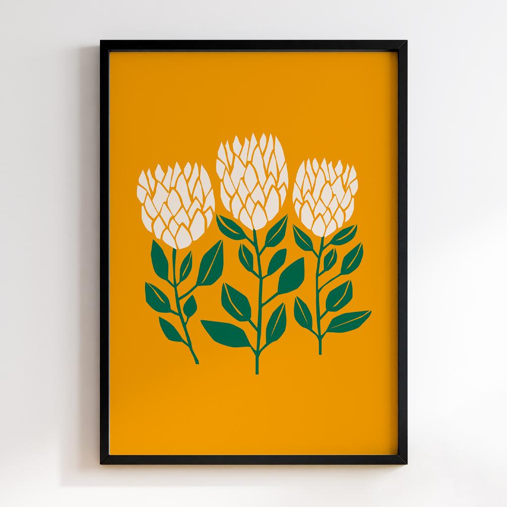 Постер Modern Flowers Art MF1150