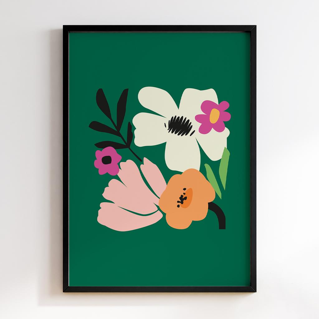 Постер Modern Flowers Art MF1154