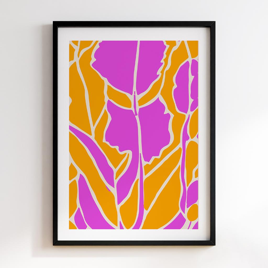 Постер Modern Flowers Art MF1175