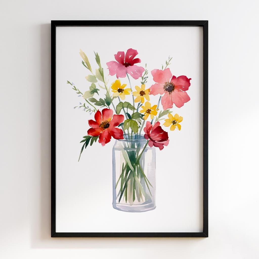 Постер Modern Flowers Art MF1184