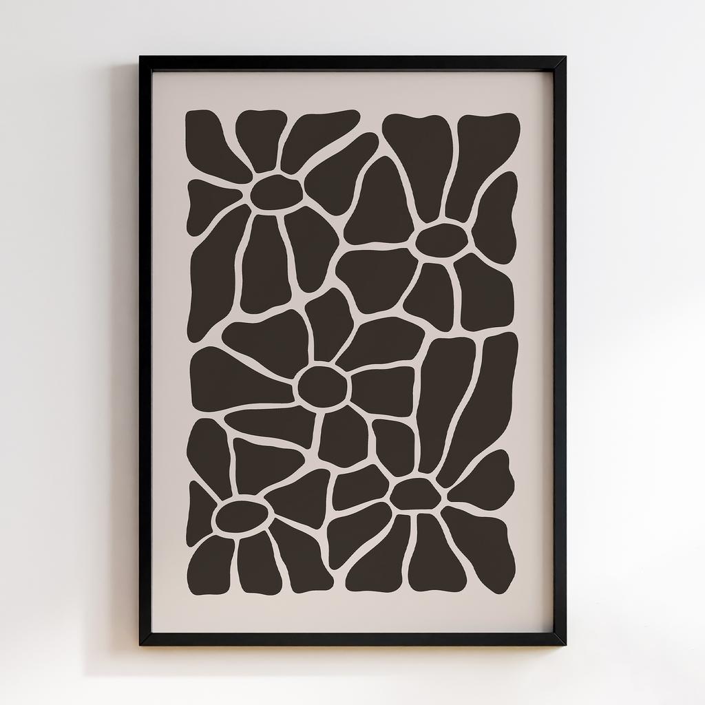 Постер Modern Flowers Art MF1196