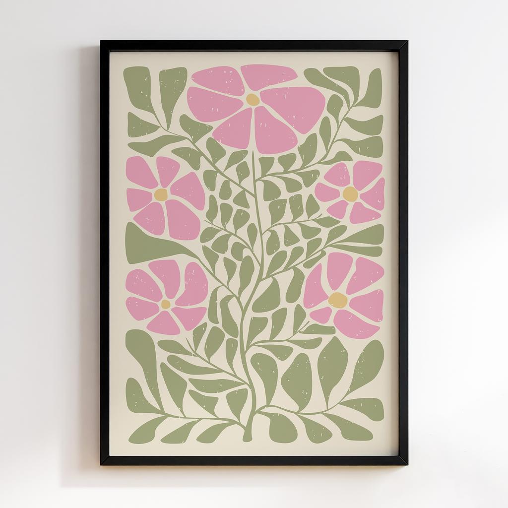 Постер Modern Flowers Art MF1202