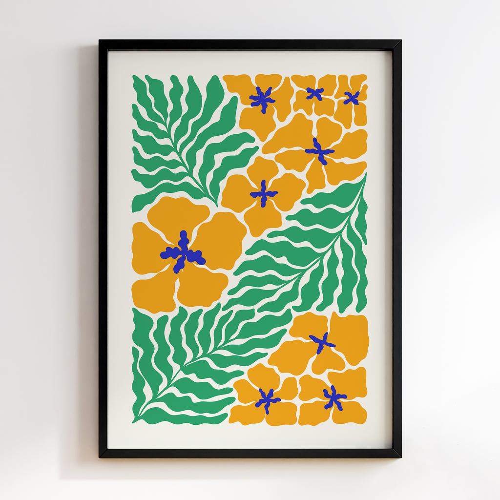 Постер Modern Flowers Art MF1205