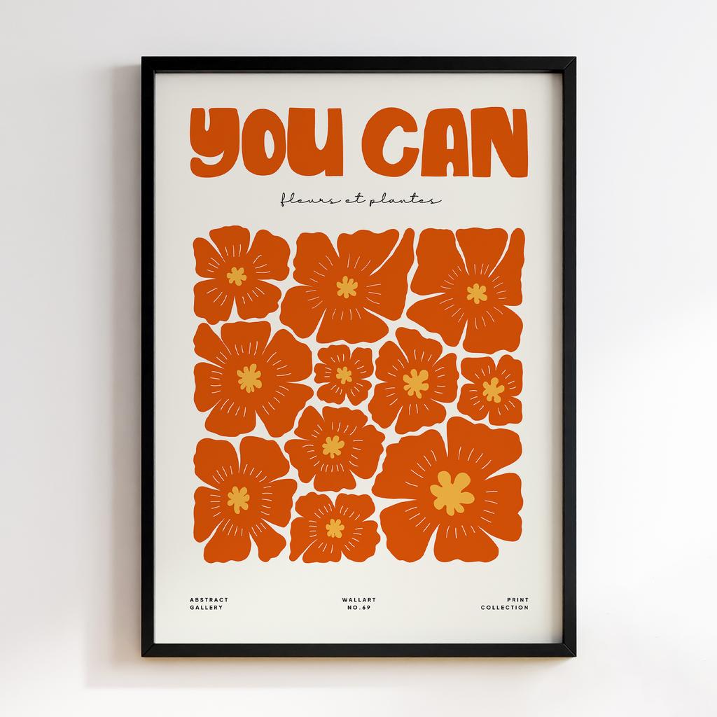 Постер Modern Flowers Art MF1207