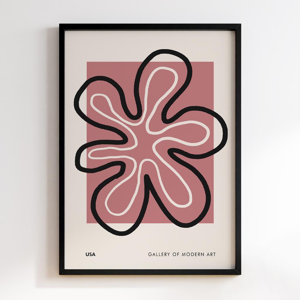 Постер Modern Flowers Art MF1228