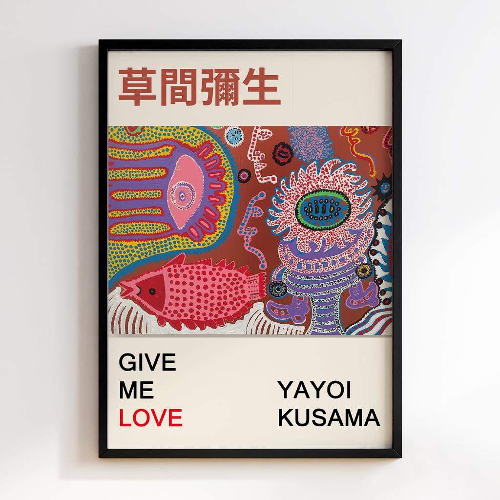 Постер Яйої Кусама (Yayoi Kusama) LO23