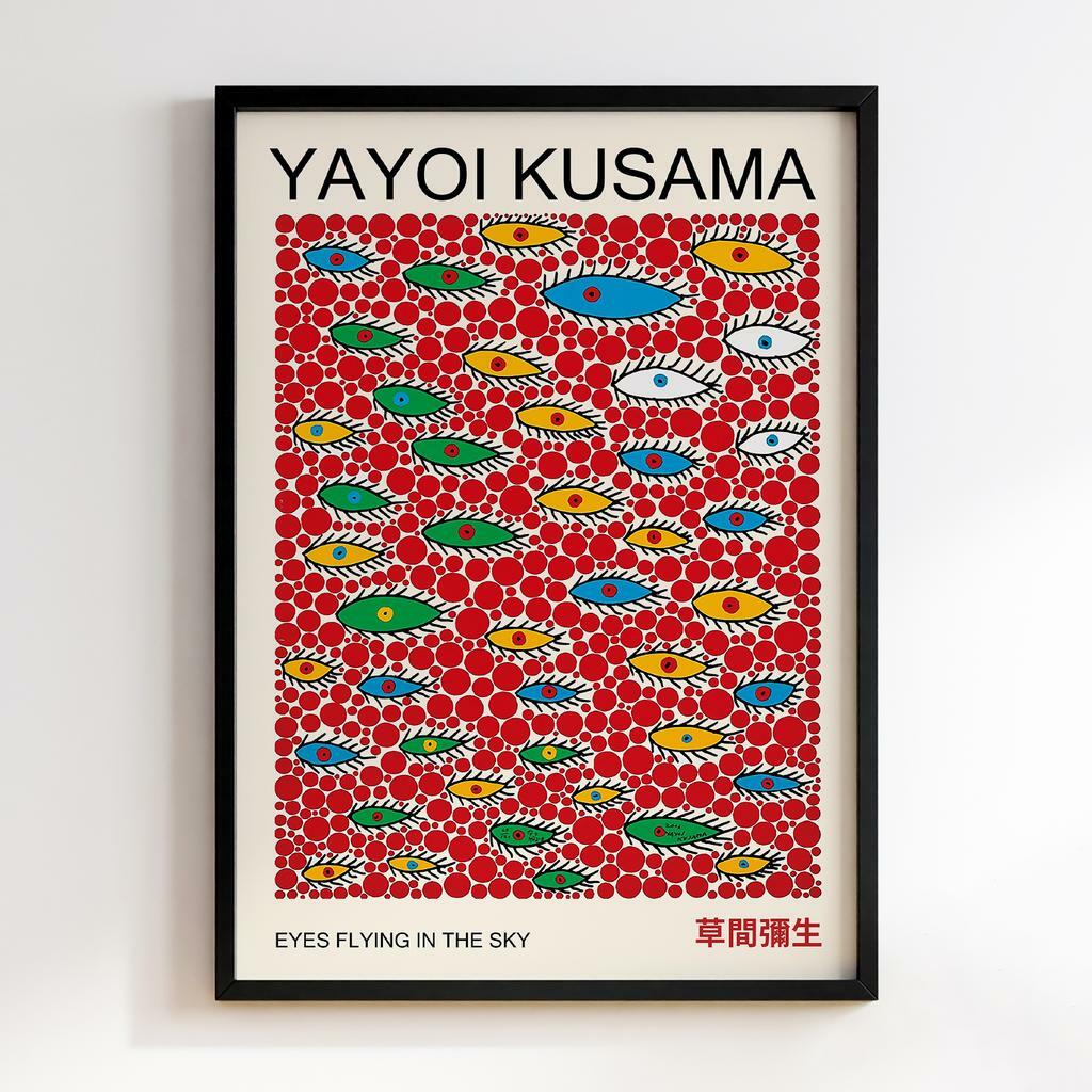 Постер Яйої Кусама (Yayoi Kusama) LO61