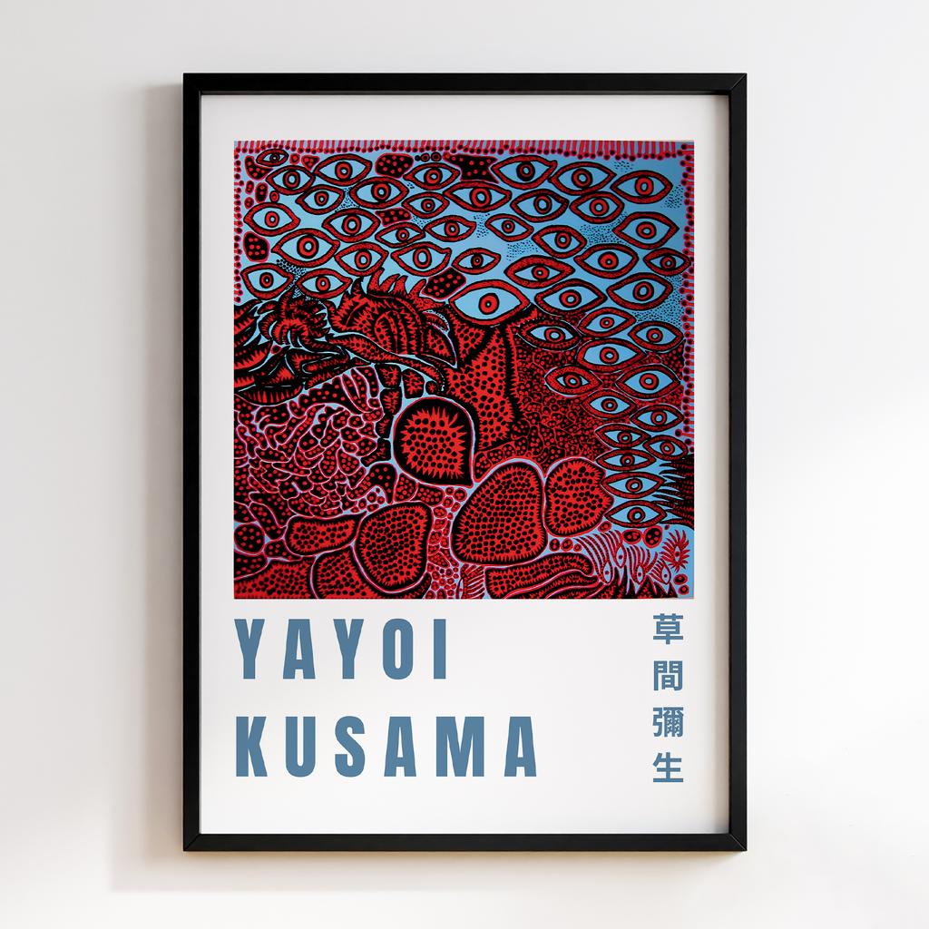Постер Яйої Кусама (Yayoi Kusama) LO77