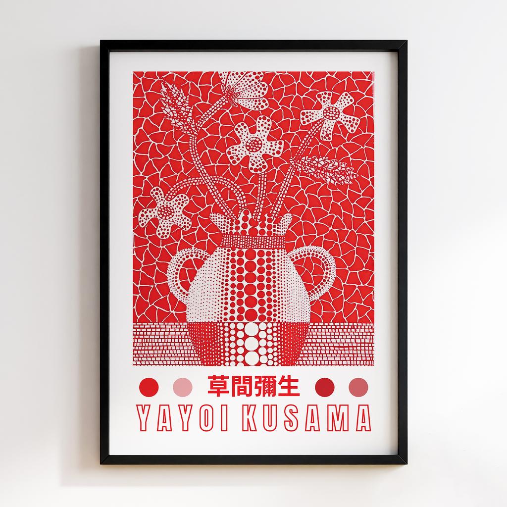 Постер Яйої Кусама (Yayoi Kusama) LO93