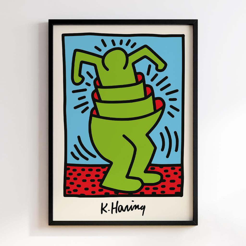 Постер Кіт Харінг (Keith Haring) KG10