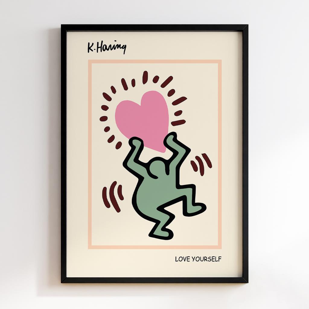 Постер Кіт Харінг (Keith Haring) KG22