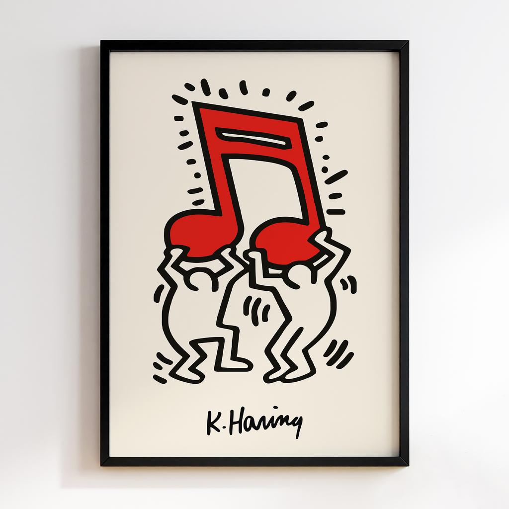 Постер Кіт Харінг (Keith Haring) KG28