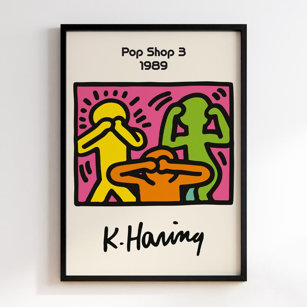 Постер Кіт Харінг (Keith Haring) KG34