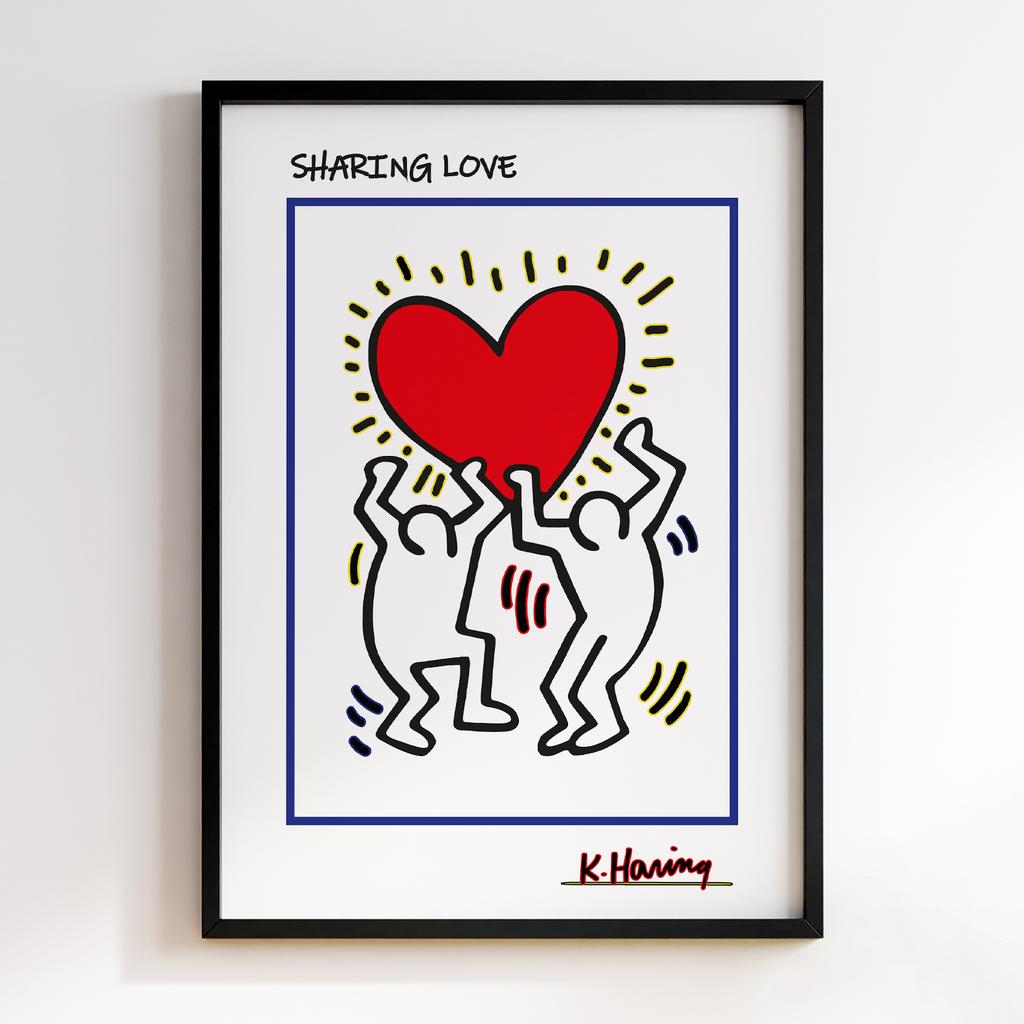 Постер Кіт Харінг (Keith Haring) KG39