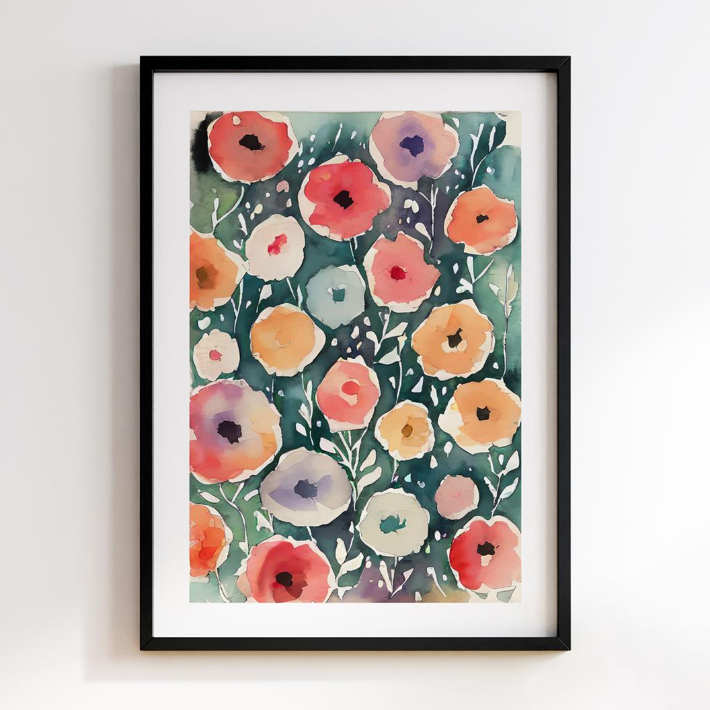 Постер Modern Flowers Art MF1234