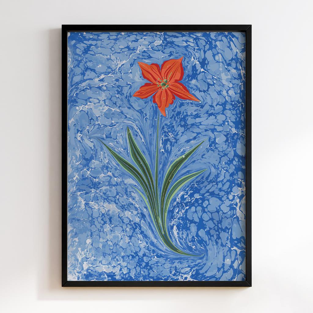 Постер Modern Flowers Art MF1235