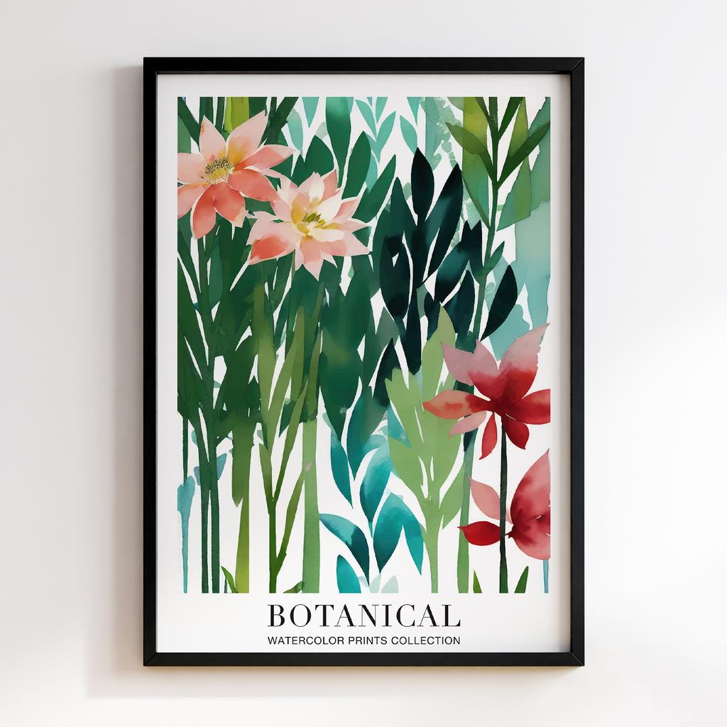 Постер Modern Flowers Art MF1271