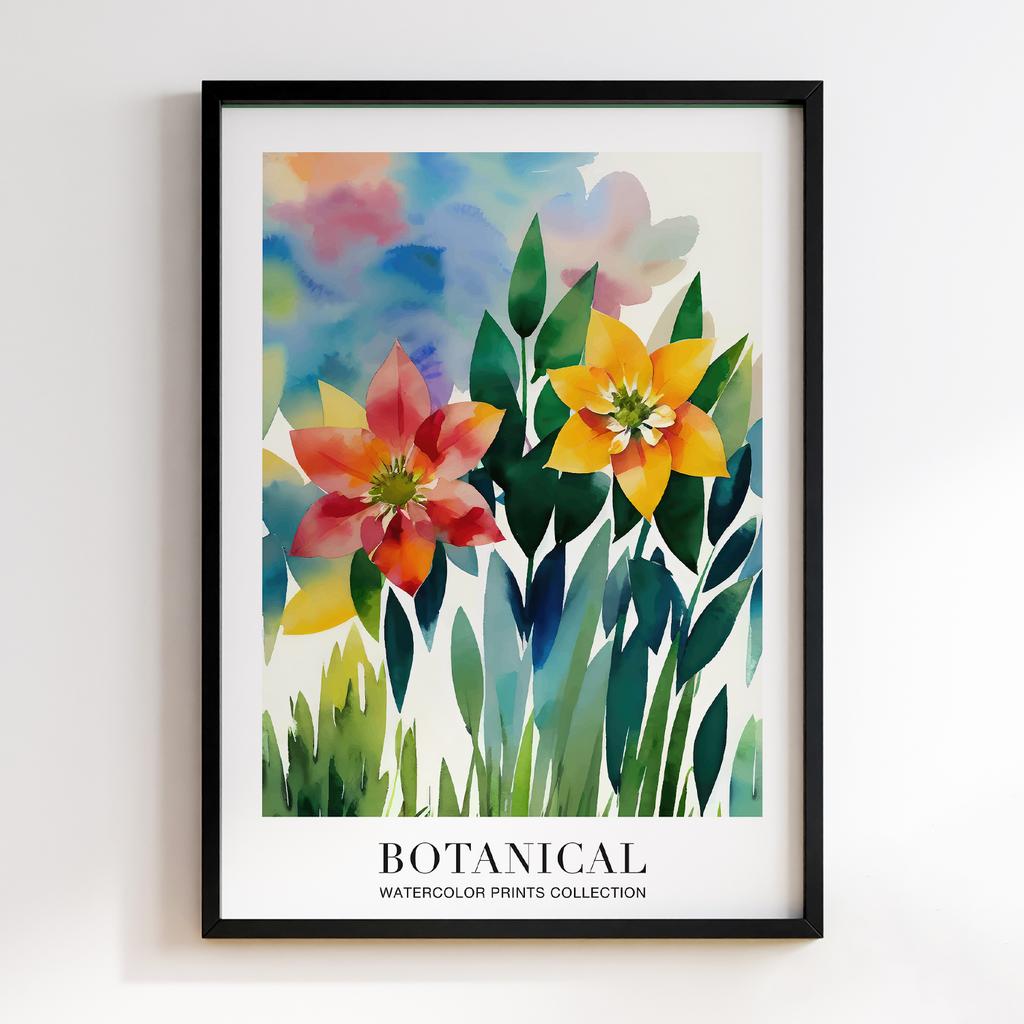 Постер Modern Flowers Art MF1273