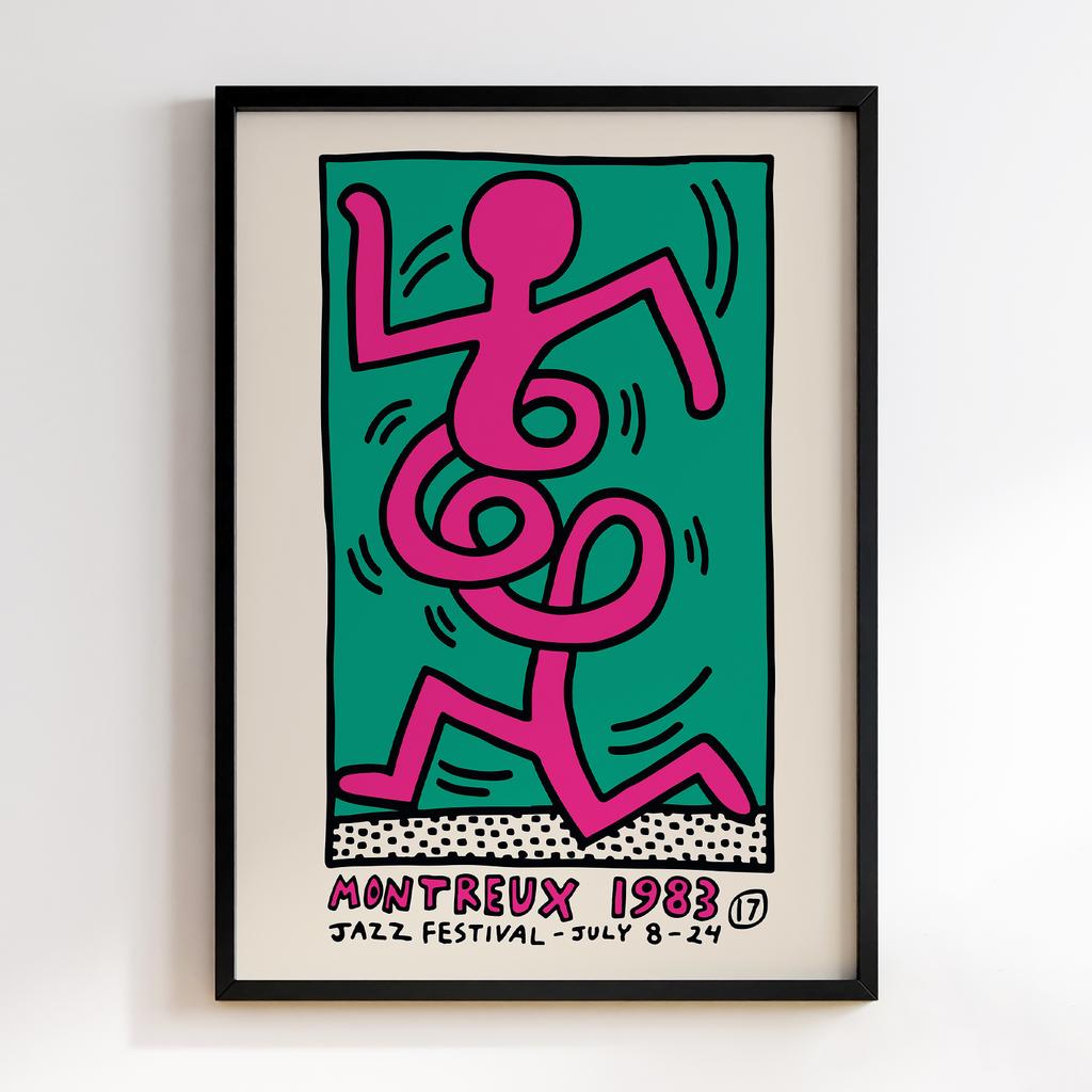 Постер Кіт Харінг (Keith Haring) KG76