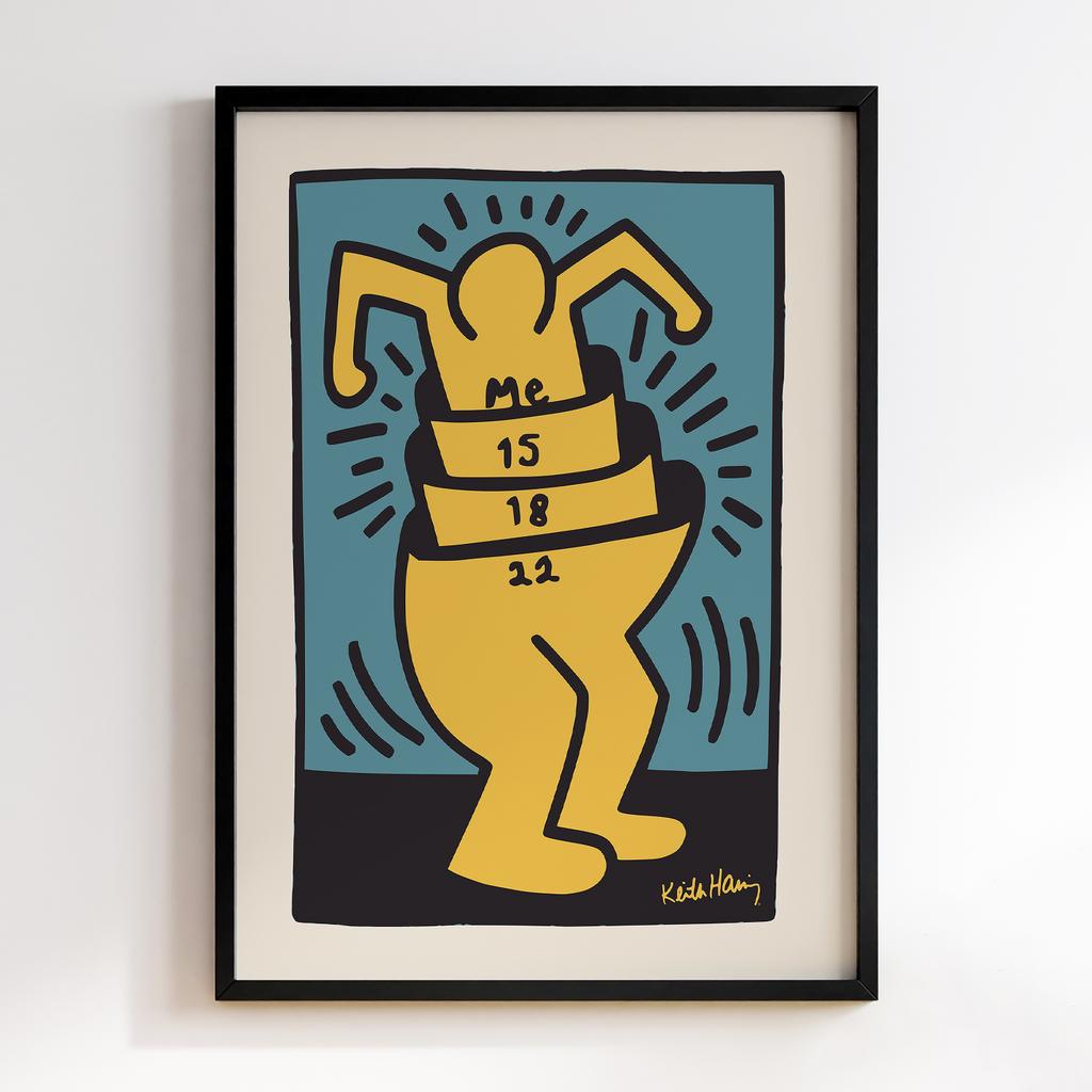 Постер Кіт Харінг (Keith Haring) KG75