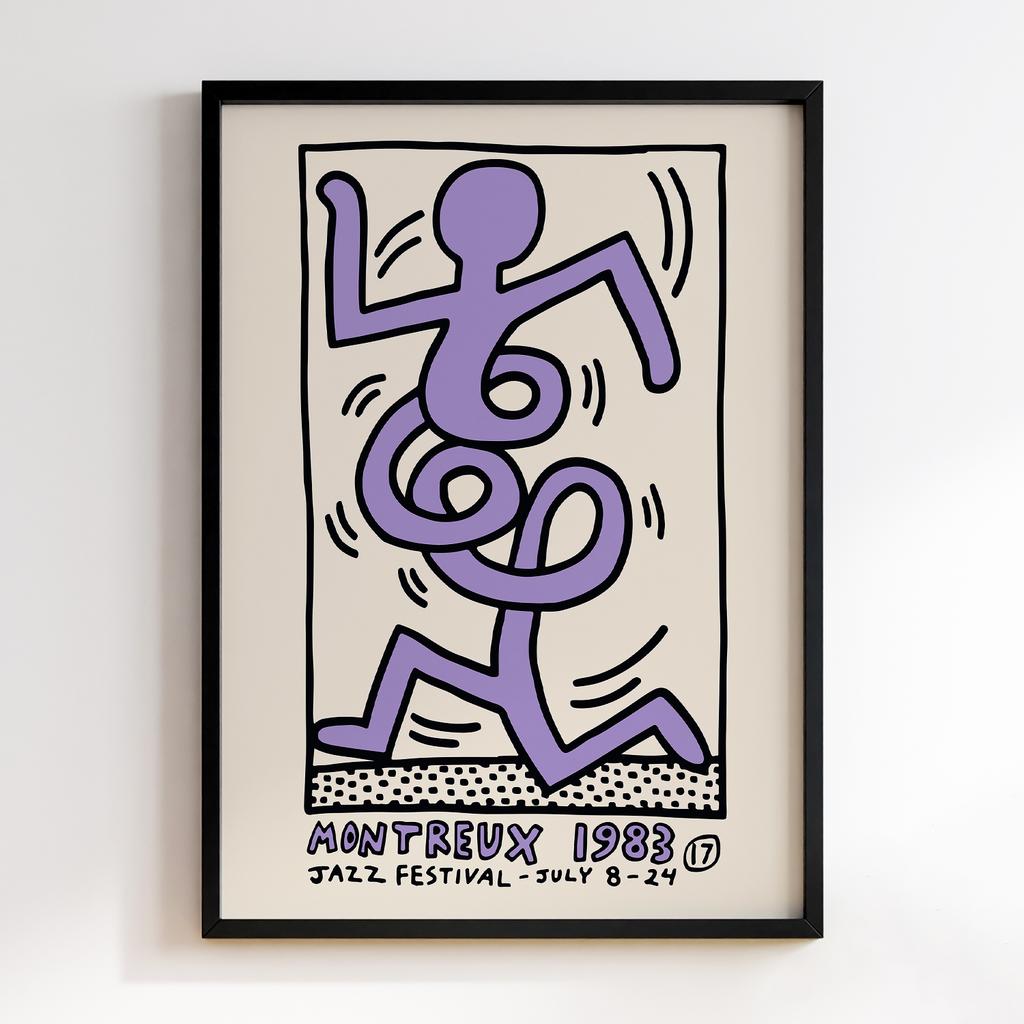 Постер Кіт Харінг (Keith Haring) KG77