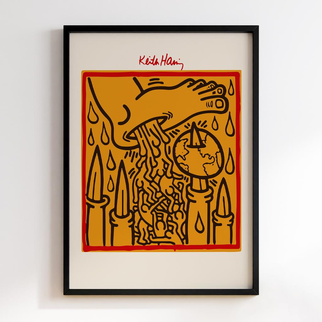 Постер Кіт Харінг (Keith Haring) KG82