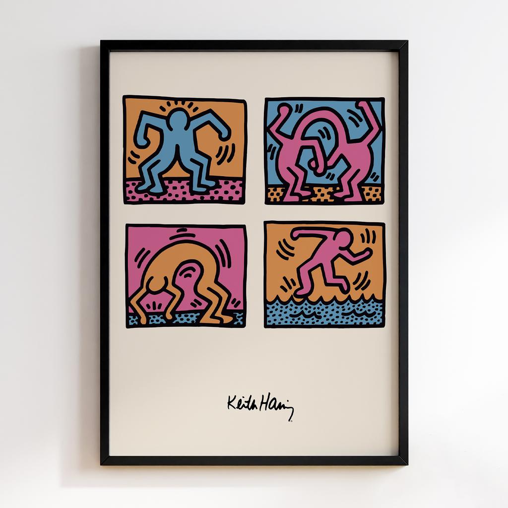 Постер Кіт Харінг (Keith Haring) KG106