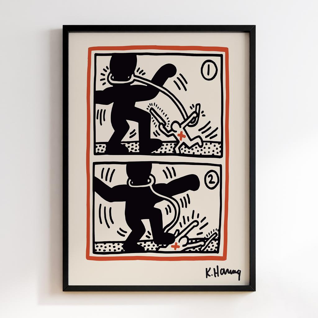 Постер Кіт Харінг (Keith Haring) KG111