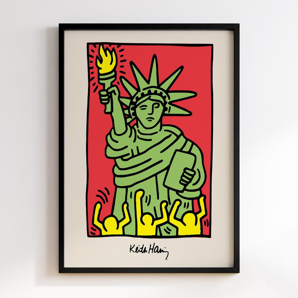 Постер Кіт Харінг (Keith Haring) KG124