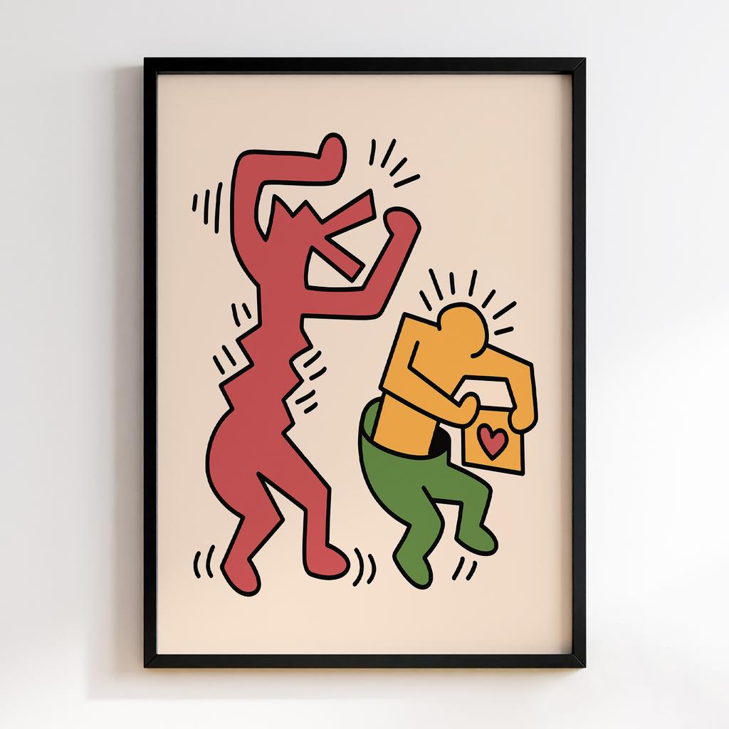 Постер Кіт Харінг (Keith Haring) KG133